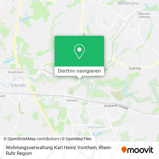 Wohnungsverwaltung Karl Heinz Vonthein Karte