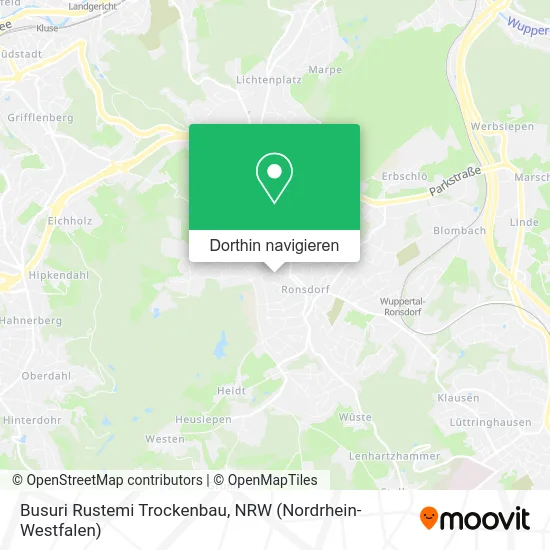 Busuri Rustemi Trockenbau Karte