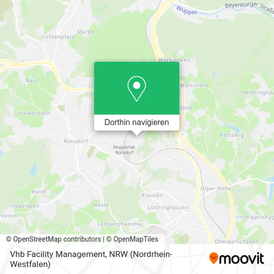 Vhb Facility Management Karte