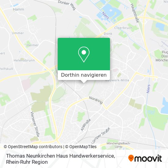 Thomas Neunkirchen Haus Handwerkerservice Karte