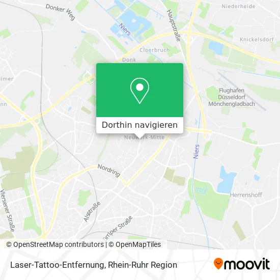 Laser-Tattoo-Entfernung Karte