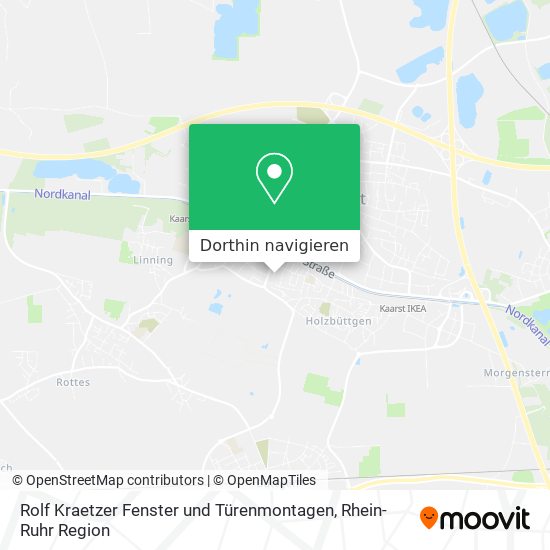 Rolf Kraetzer Fenster und Türenmontagen Karte