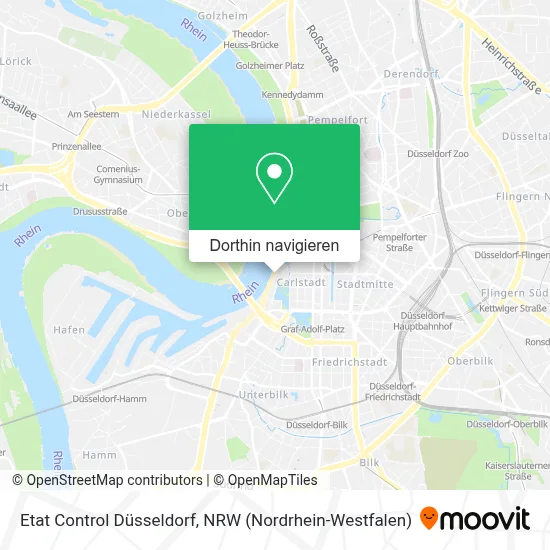 Etat Control Düsseldorf Karte