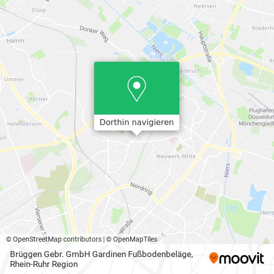 Brüggen Gebr. GmbH Gardinen Fußbodenbeläge Karte