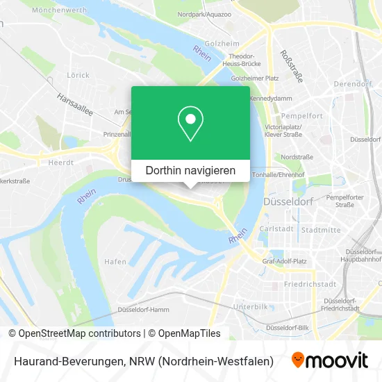 Haurand-Beverungen Karte