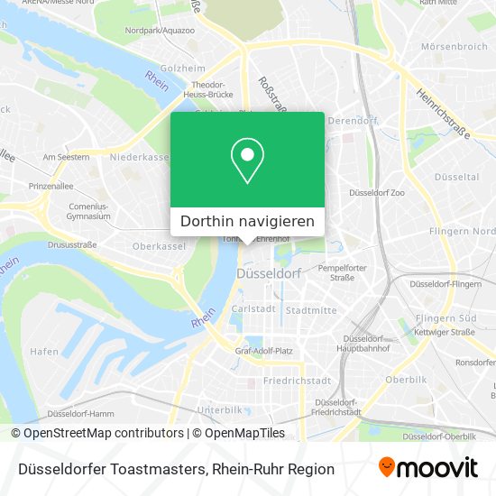 Düsseldorfer Toastmasters Karte
