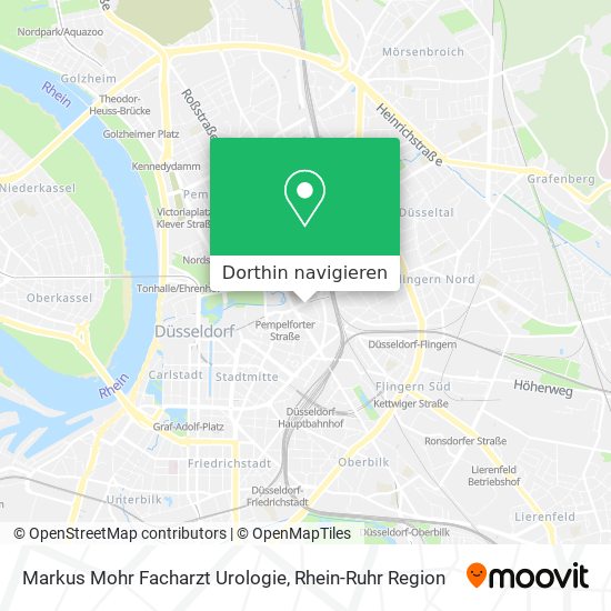 Markus Mohr Facharzt Urologie Karte