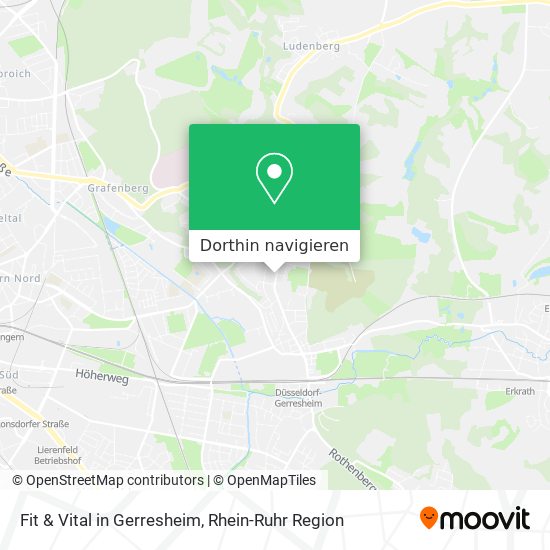 Fit & Vital in Gerresheim Karte