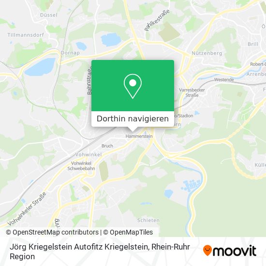 Jörg Kriegelstein Autofitz Kriegelstein Karte