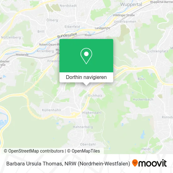 Barbara Ursula Thomas Karte