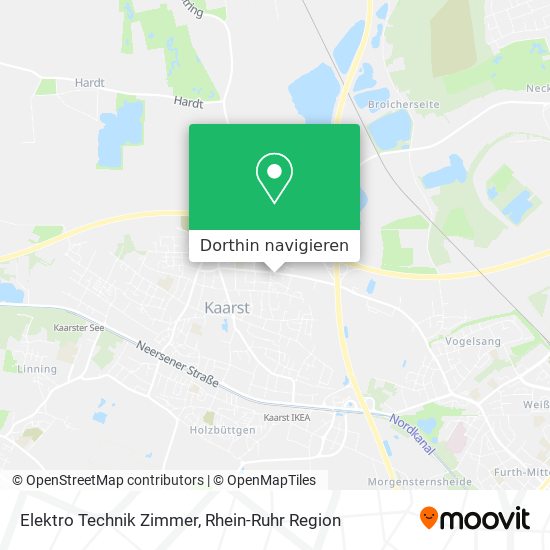 Elektro Technik Zimmer Karte