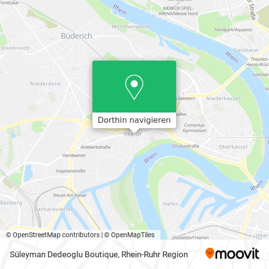 Süleyman Dedeoglu Boutique Karte