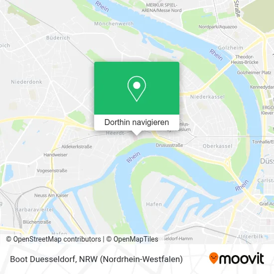 Boot Duesseldorf Karte