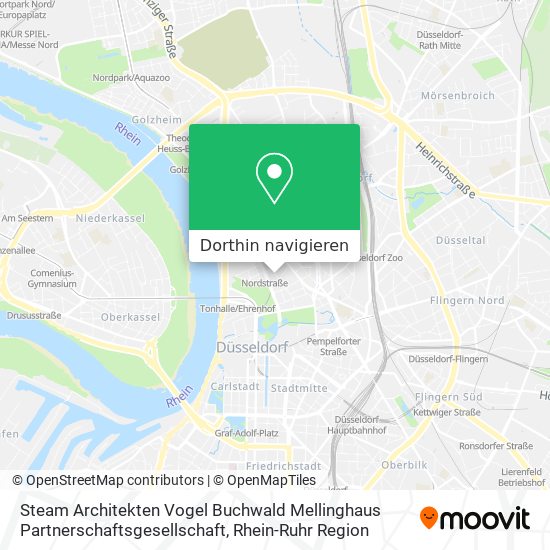 Steam Architekten Vogel Buchwald Mellinghaus Partnerschaftsgesellschaft Karte