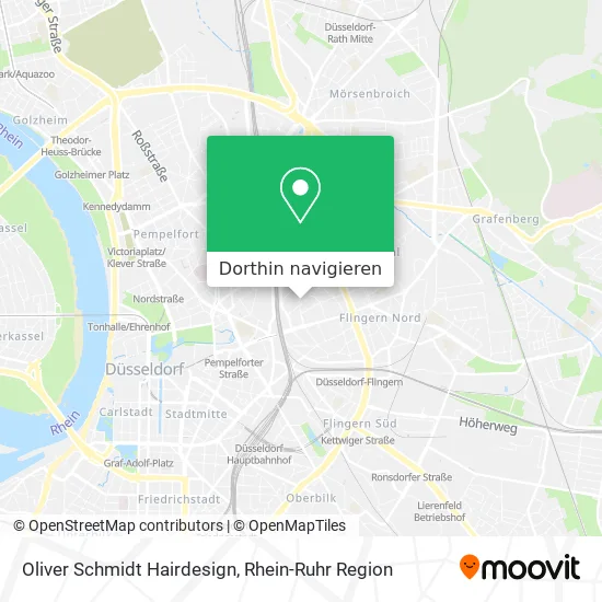 Oliver Schmidt Hairdesign Karte