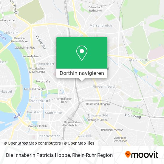 Die Inhaberin Patricia Hoppe Karte