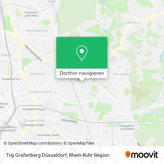 Tvg Grafenberg Düsseldorf Karte