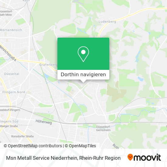 Msn Metall Service Niederrhein Karte