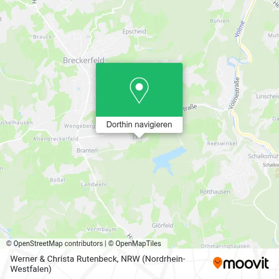 Werner & Christa Rutenbeck Karte