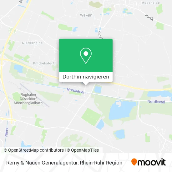 Remy & Nauen Generalagentur Karte