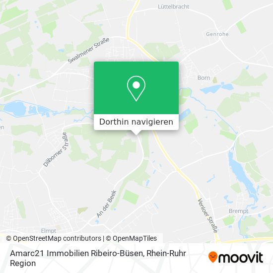 Amarc21 Immobilien Ribeiro-Büsen Karte