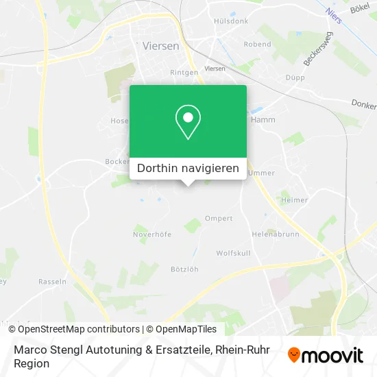 Marco Stengl Autotuning & Ersatzteile Karte