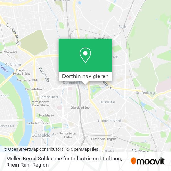 Müller, Bernd Schläuche für Industrie und Lüftung Karte