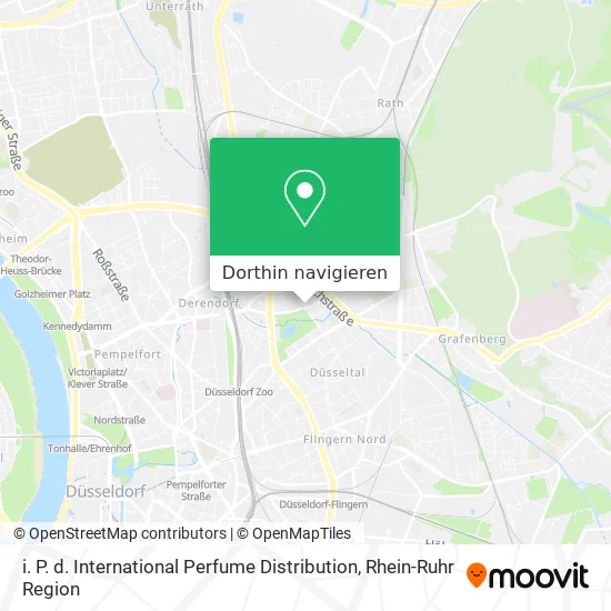 i. P. d. International Perfume Distribution Karte