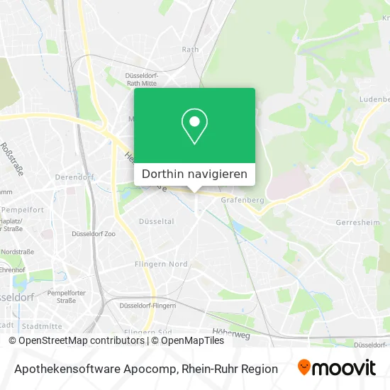 Apothekensoftware Apocomp Karte