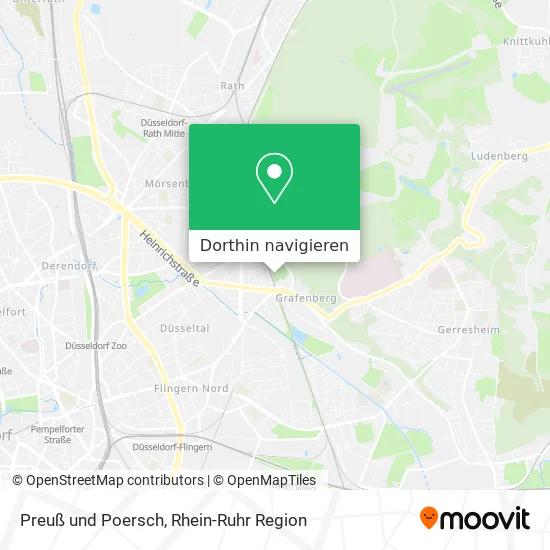 Preuß und Poersch Karte