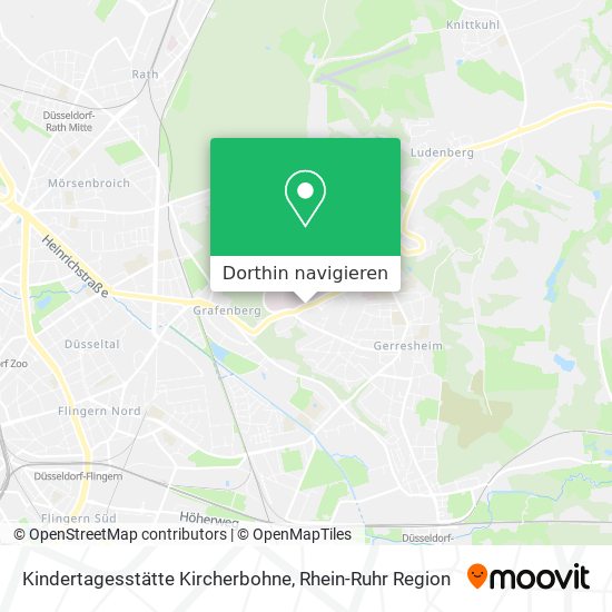 Kindertagesstätte Kircherbohne Karte
