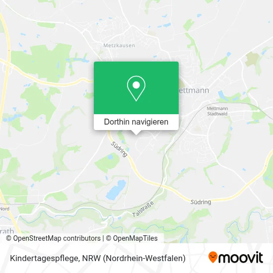 Kindertagespflege Karte