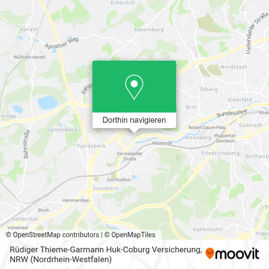 Rüdiger Thieme-Garmann Huk-Coburg Versicherung Karte