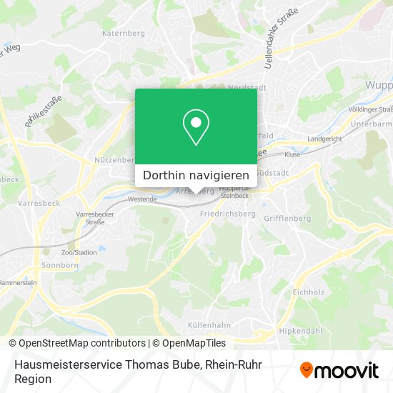 Hausmeisterservice Thomas Bube Karte