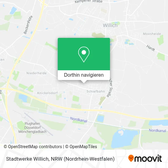 Stadtwerke Willich Karte