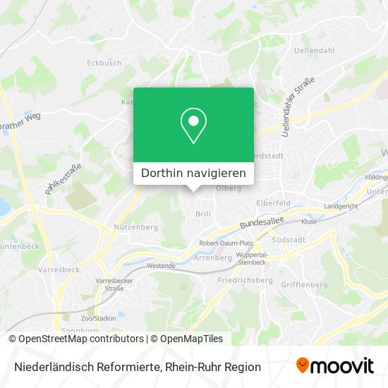 Niederländisch Reformierte Karte