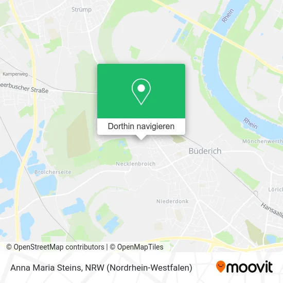 Anna Maria Steins Karte