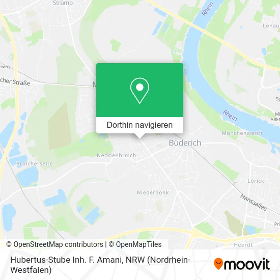 Hubertus-Stube Inh. F. Amani Karte