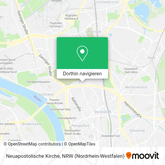 Neuapostolische Kirche Karte