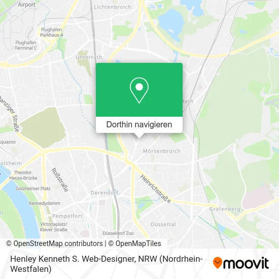 Henley Kenneth S. Web-Designer Karte