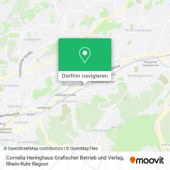 Cornelia Heringhaus Grafischer Betrieb und Verlag Karte