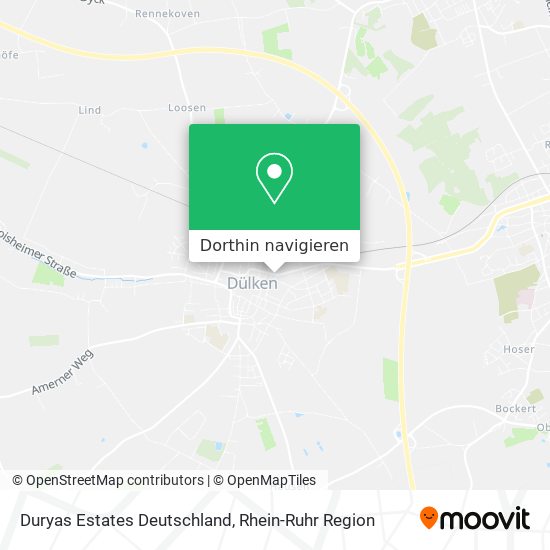 Duryas Estates Deutschland Karte