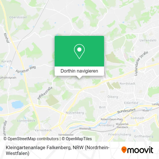 Kleingartenanlage Falkenberg Karte