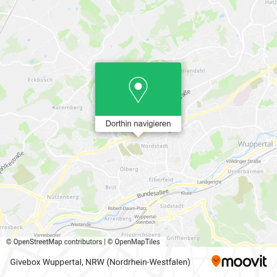 Givebox Wuppertal Karte