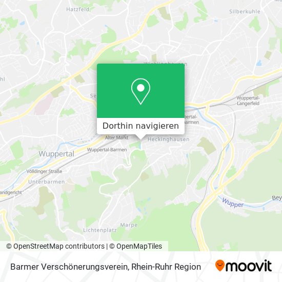 Barmer Verschönerungsverein Karte