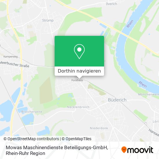 Mowas Maschinendienste Beteiligungs-GmbH Karte