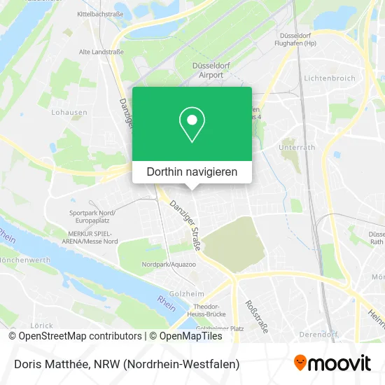 Doris Matthée Karte