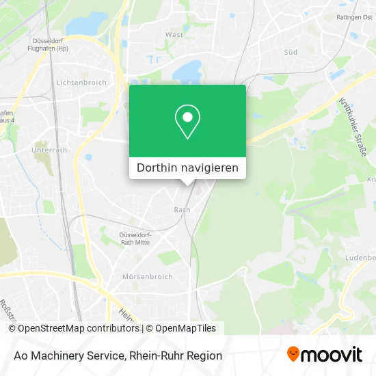 Ao Machinery Service Karte