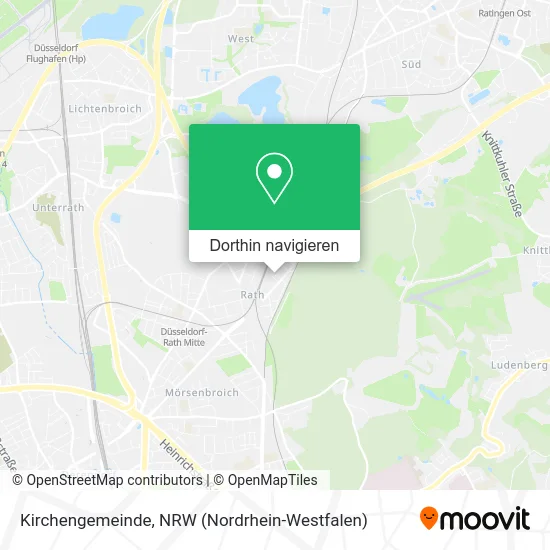 Kirchengemeinde Karte