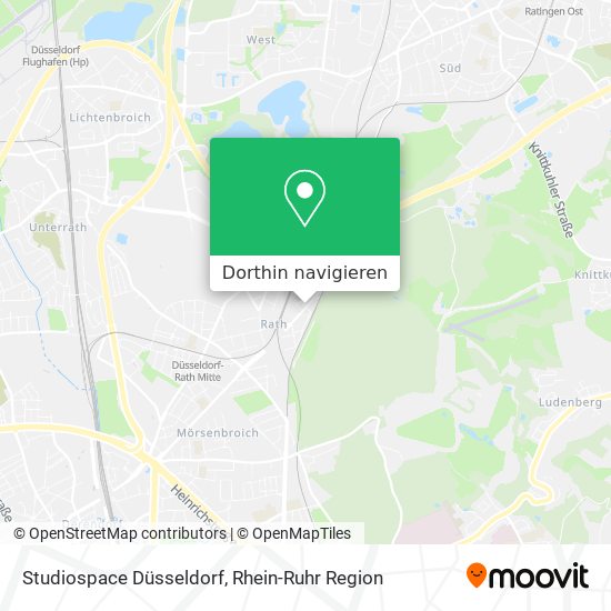 Studiospace Düsseldorf Karte